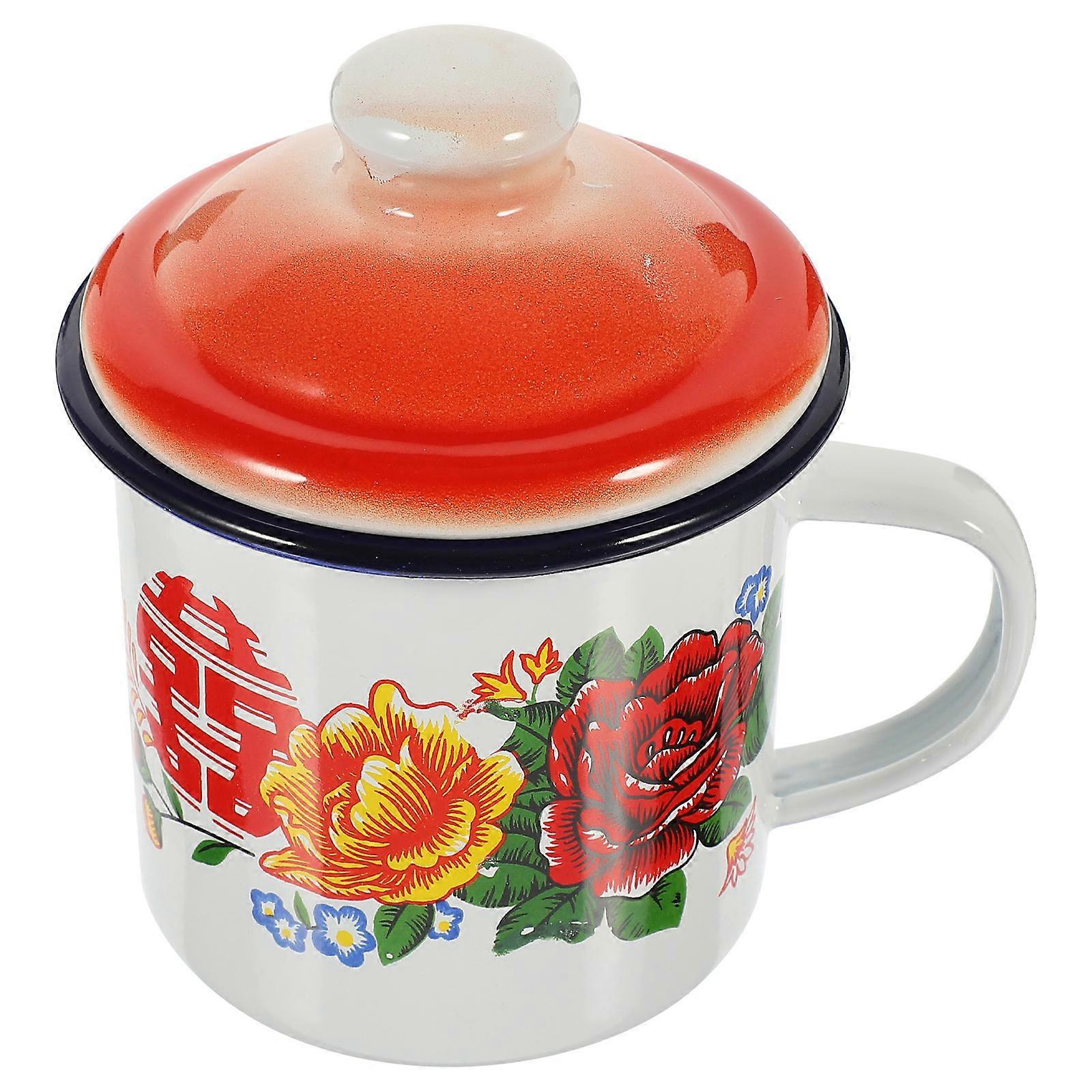 Wedding Party Enamel Mug for Serving Multicolor Drinking Cup