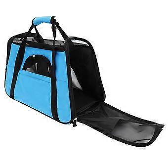 Pet Outdoor Handbag for Storage Dog Carrier 1Pcs Breathable Sky-Blue