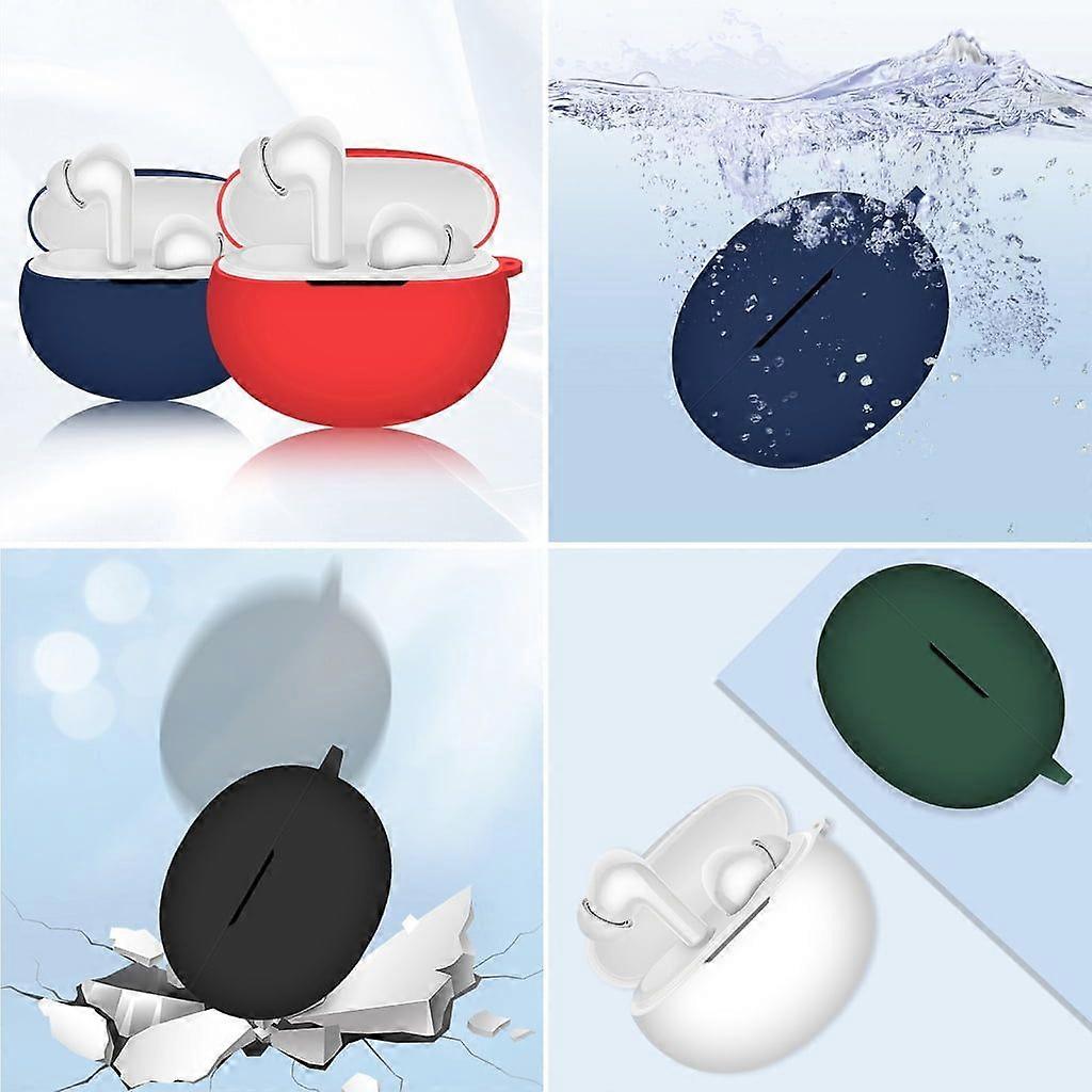 Shockproof Silicone Earbud Case, Compact Protective Cover Compatible with Buds4