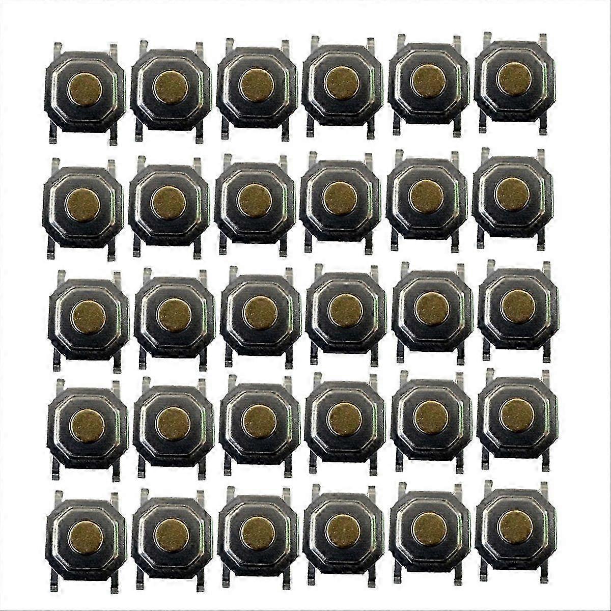 30PCS Button Switch compatible with Steam Deck SETEAM Button Tactile Tact Push Button Micro-Switch Repair Accessories