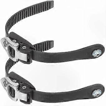 2 Pcs Ski Snowboard Bindung Strap Schnalle für Schlittschuhe Roller Blades Schraube Banmo