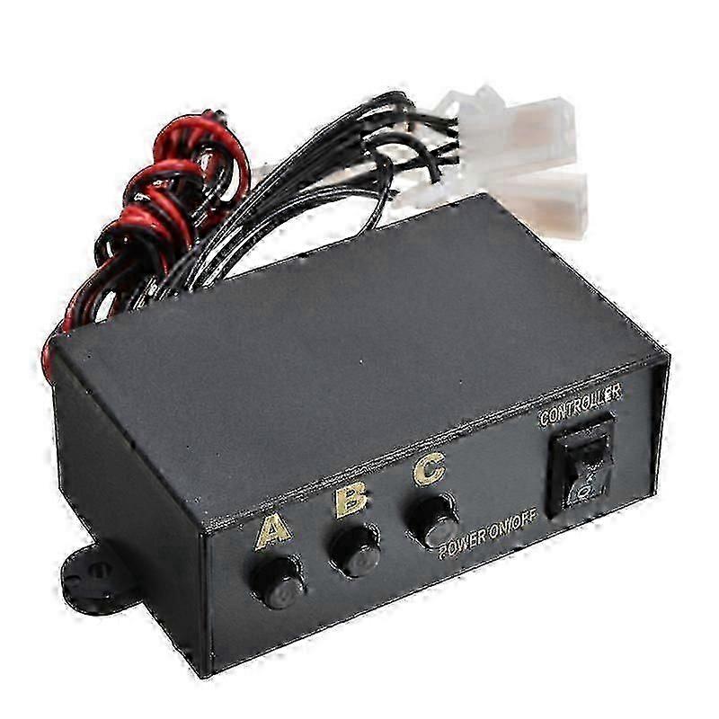 LED Flash Light Controller Box 12V 6 Output 3 Modes Car Motorcycle Strobe Light