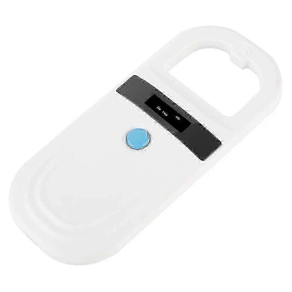 RFID Microchip Reader 134.2kHz compatible with Pets, FDX-B/EMID Scanner with OLED Display