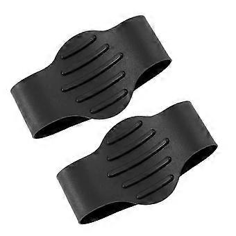 Silicone football shoelace bands for children and teenagers, football accessories, non-slip design, elastic protection, keeps shoelaces in place-SNNGV