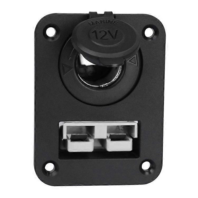 Andersen Panel Large Current Plug With 12V Cigarette Lighter Panel Combination PA5403