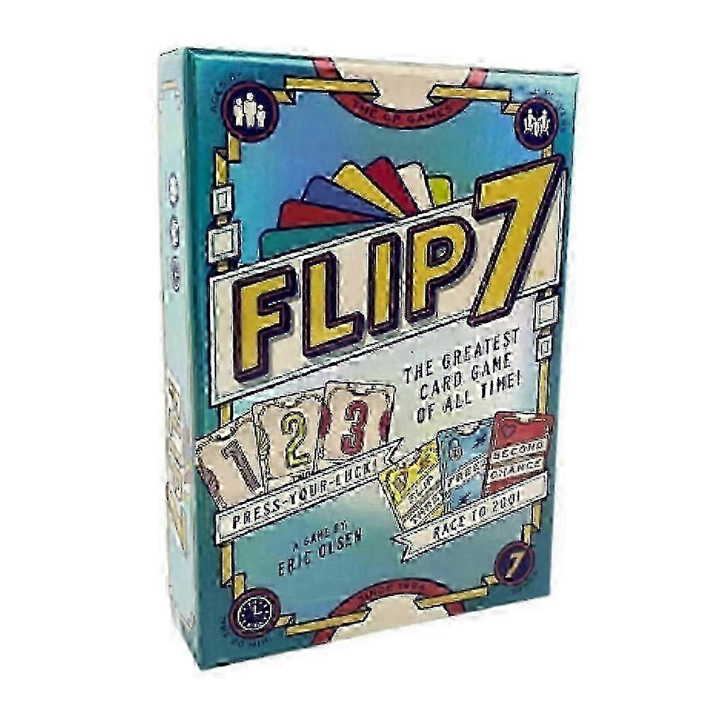 Flip7 Multiplayer Press-Your-Luck Game
