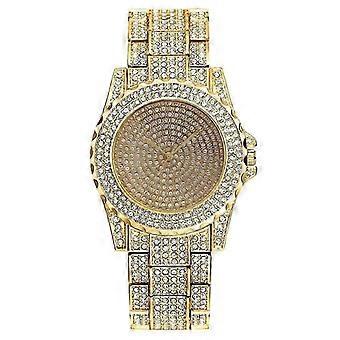 Ladies' Watches Quartz Watches And Wristwatches With Full Diamonds And Inlaid Diamonds Quartz Watches