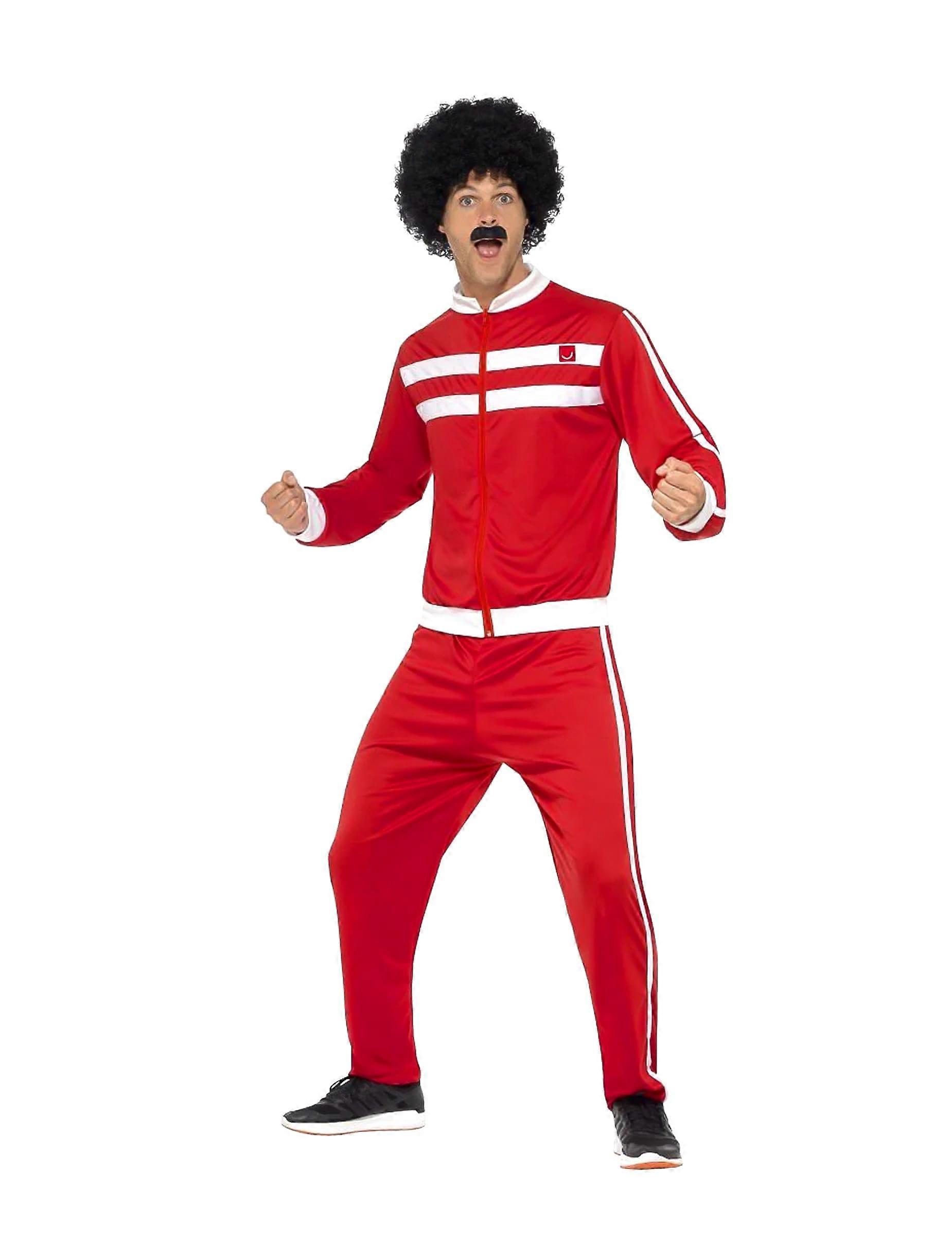 Men's 80s tracksuit costume