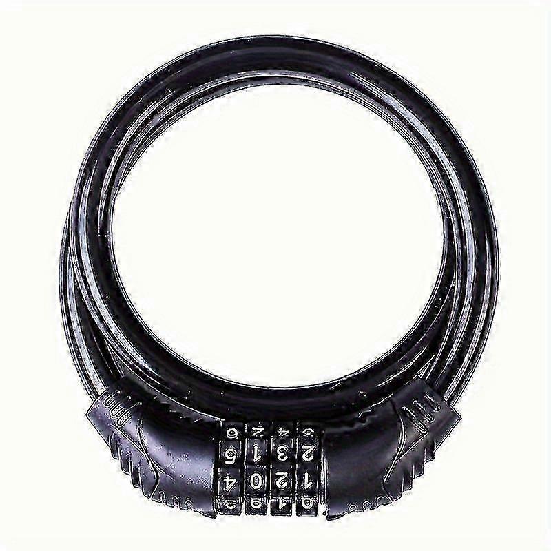 4-Foot Weatherproof Resettable Combination Lock