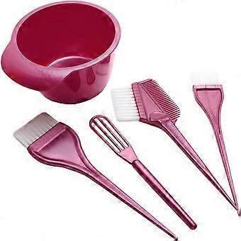 Coloring Comb with Mixing Tint Bowl and Stirrer for Hair
