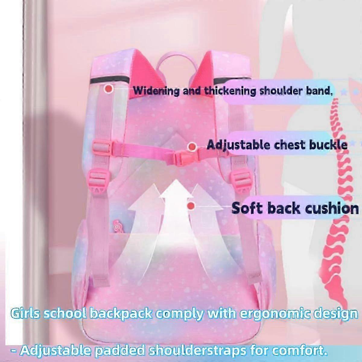 Lightweight Girls School Backpack