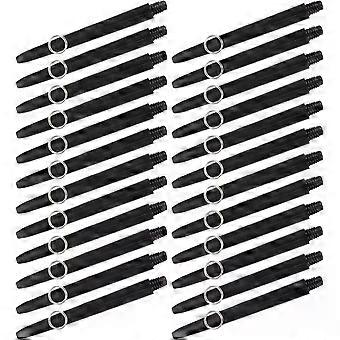 2ba Thread Shafts Nylon Dart Shaft Accessories 50 Sets Black