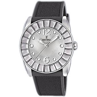 Festina Dream Quartz Analog Woman Watch with F16540/4 Rubber Bracelet