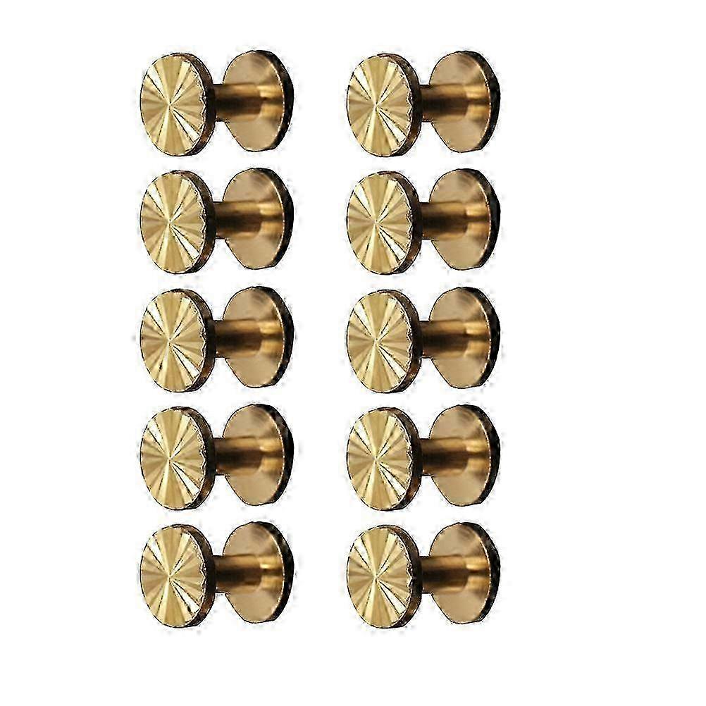 Screw Belt Harness Nail Rivet compatible with 10Pcs Set