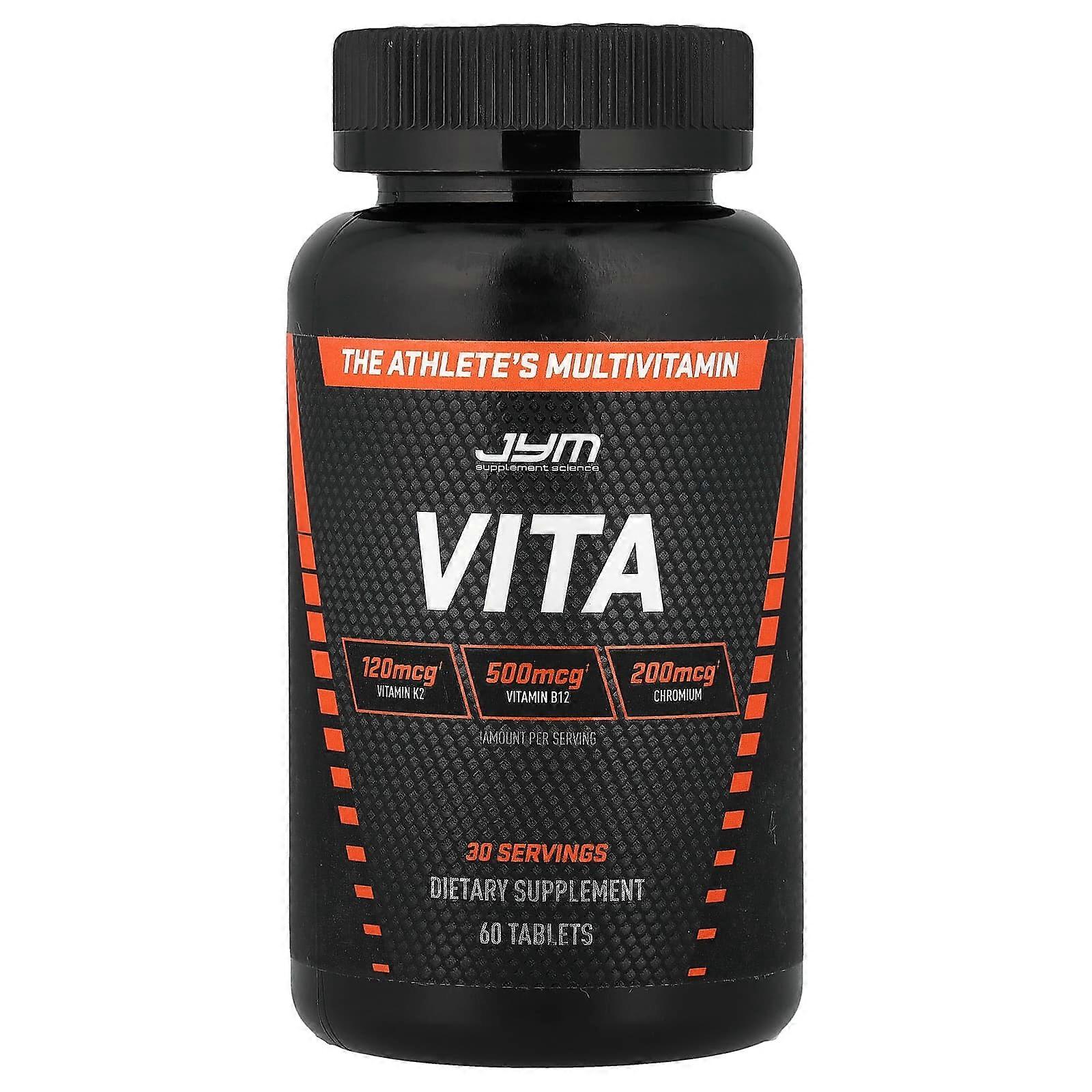 JYM Supplement Science, Vita, Multi-Vitamin, 60 Tablets
