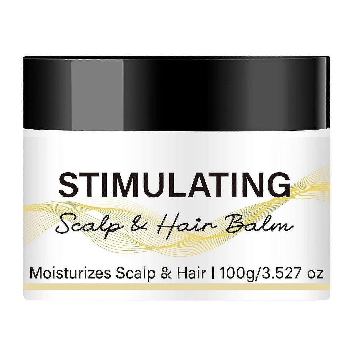 Baume stimulant pour le cuir chevelu et les cheveux, nourrit le cuir chevelu et les cheveux, le beurre de karité et le beurre de mangue se mélangent, renforcent le cuir chevelu et vous donnent un look de cheveux éclatants
