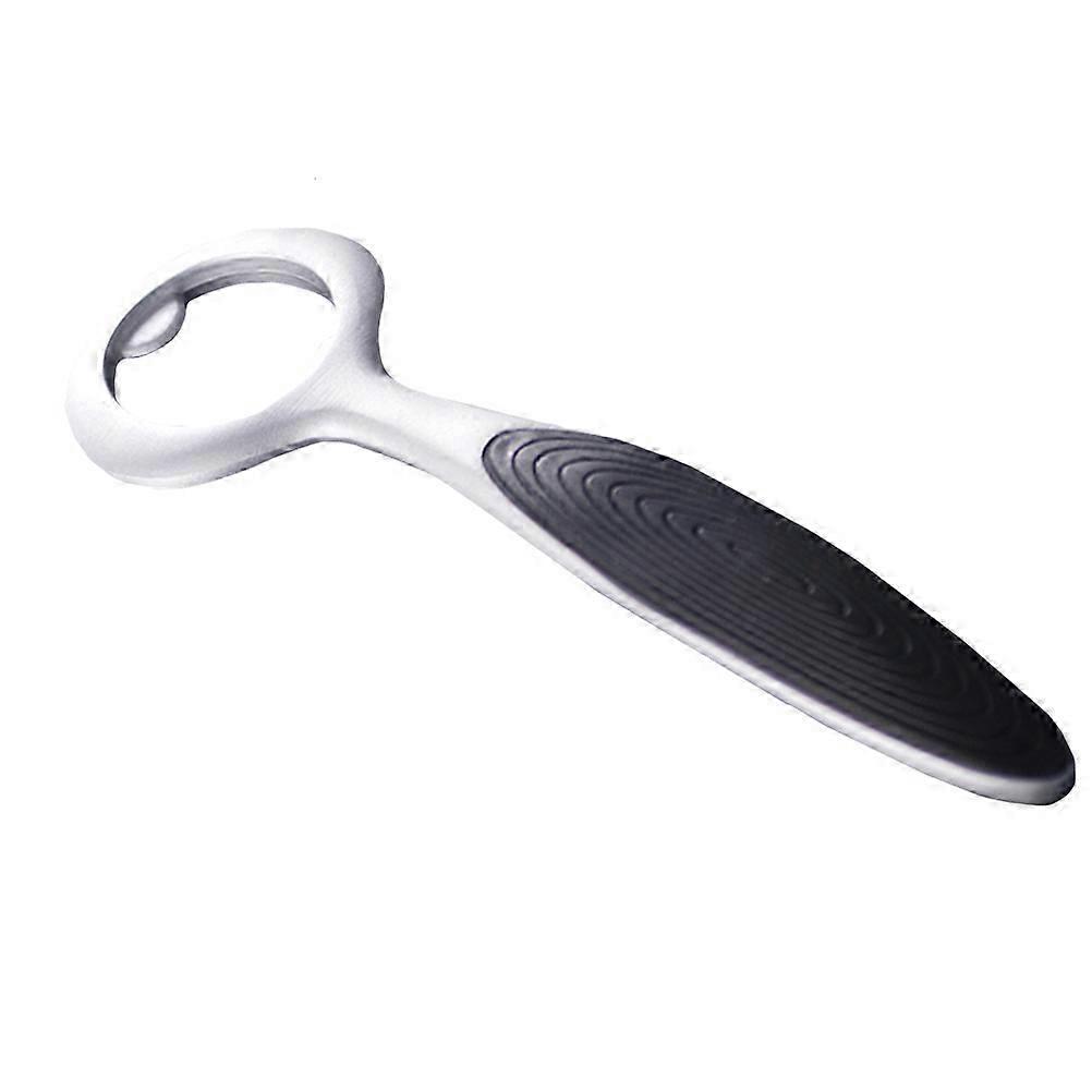 Simple Black Aluminum Bottle Opener