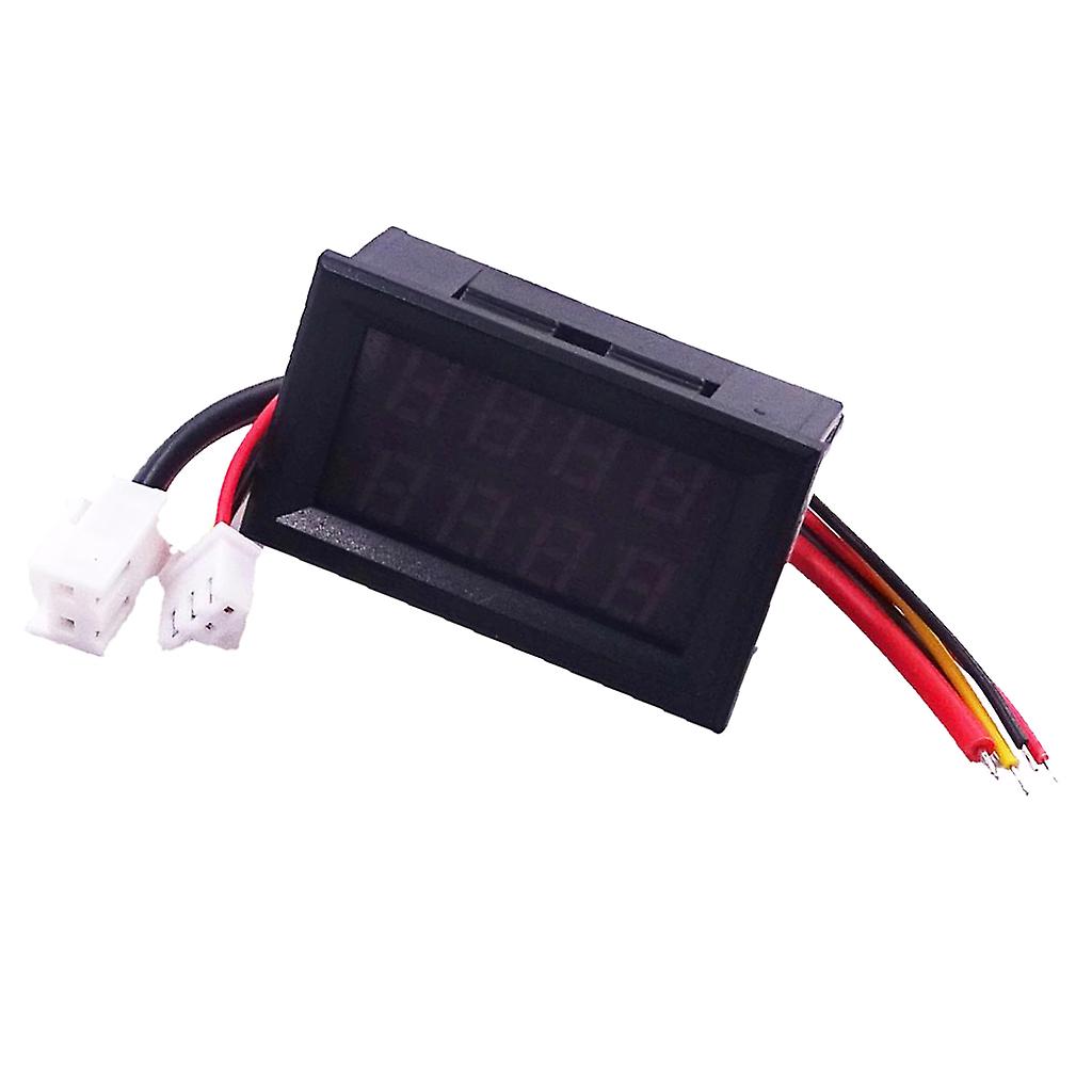DC0-200V/10A LCD Digital Current Voltmeter 4Bit Precision Dual Current Meter
