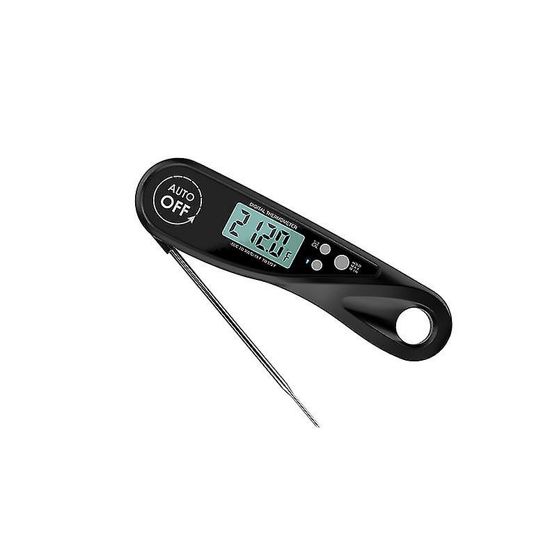 Meat Thermometer Instant Read Cooking Thermometer Digital Food Thermometer Backlight Lcd Screen Foldable Long Probe