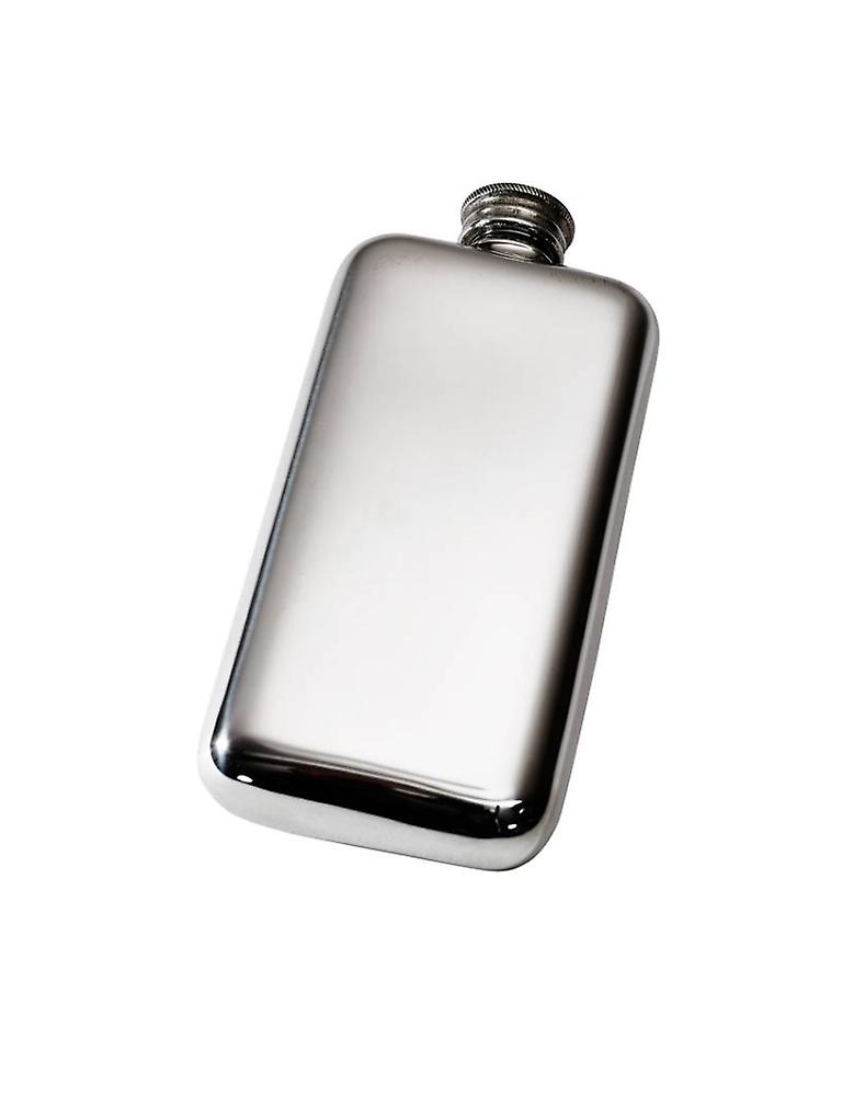 3Oz Plain Pewter Pocket Flask