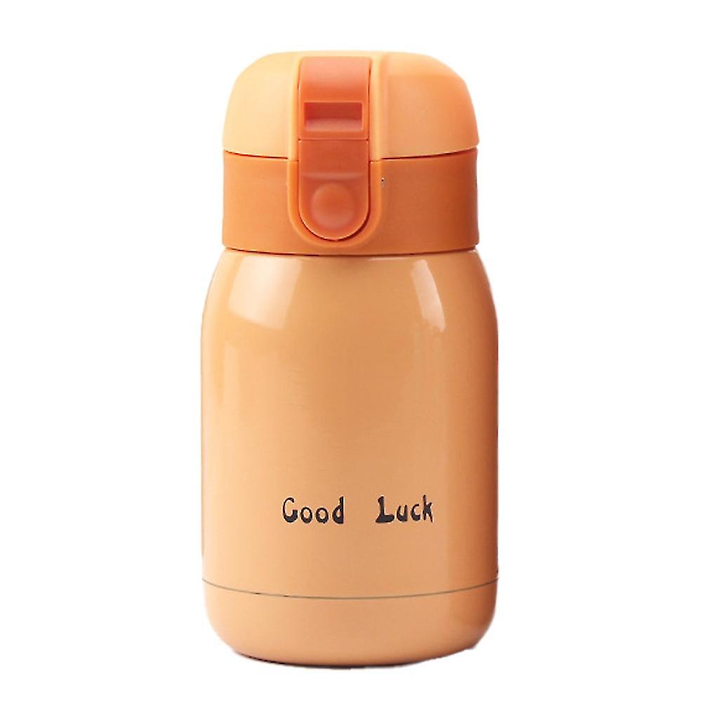 Kids Water Bottle - | Leak Proof With Straw & Handle | Child's Flask | Eco Friendly -r