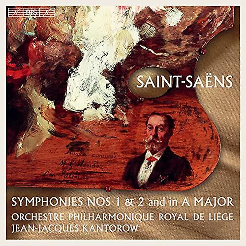 Op Royal De Liege/kantorow - カミーユ・サン・サーンス:交響曲第1番と第2番とイ長調 [CD]