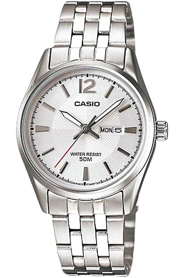 CASIO Collection LTP-1335D-7A - Analogue de quartz femelle en acier inoxydable