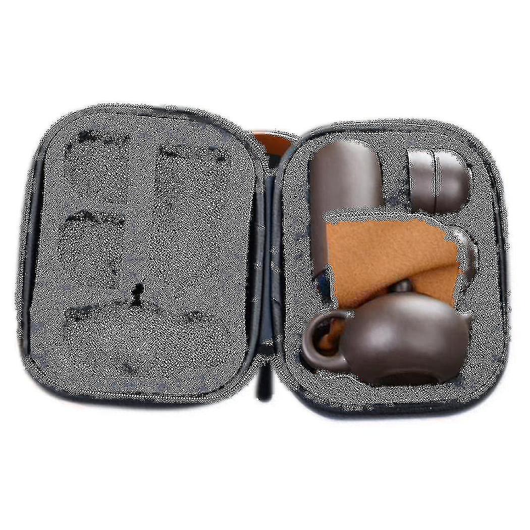 Creative Purple Clay Ceramic Cup Kung Fu Tea Set Cup Portable Set