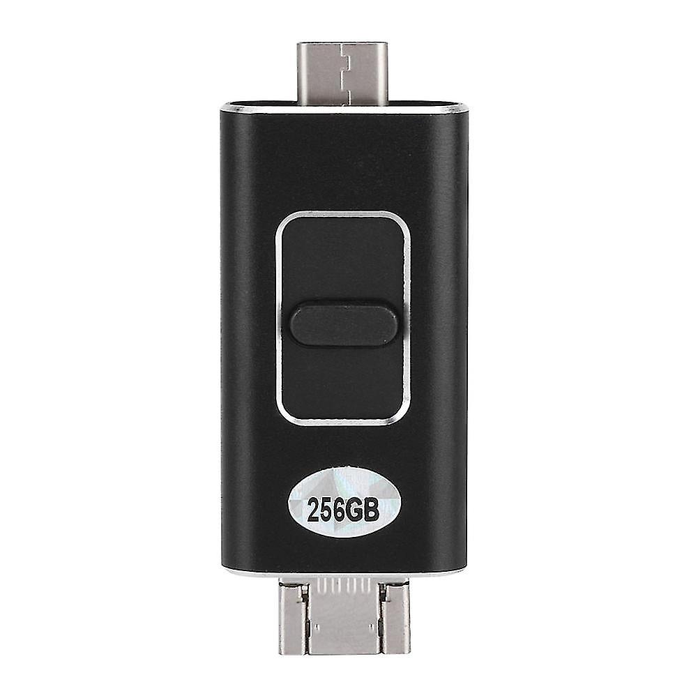 Usb Flash Drives Multiple Capacity , Usb Thumb Drive Storage Black Memory Stick (256g)