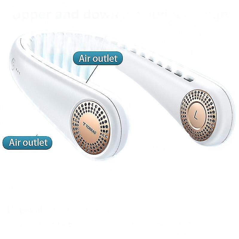 Mini Boyun Fanı Taşınabilir Bıçaksız Usb Şarj Edilebilir Dilsiz Spor Fanları Soğutma |fanlar