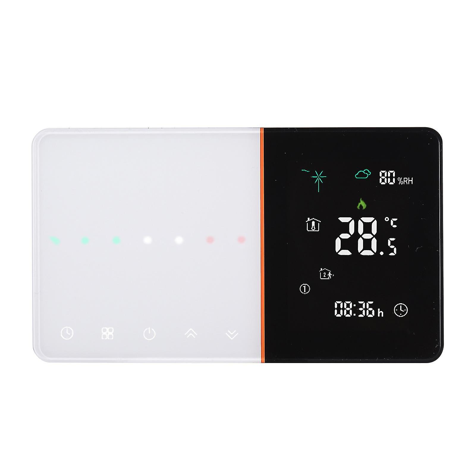 Wi-fi 95-240v Wi-fi Smart Thermostat Programmable Thermostat 5+1+1 Six Periods Voice App Control Backlight Lcd Boiler Heating Temperature Controller W