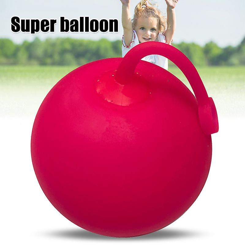 Elastic Blowing Bubble Ball Soft Rubber Air Ball Multicolor Oversized Inflatable Ball Toy for Kids Adult