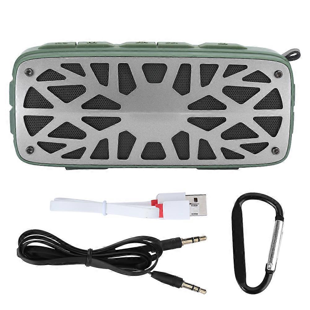Portable AWEI Y330 TWS Mini Speaker with Dual Drivers and AUX/FM Input