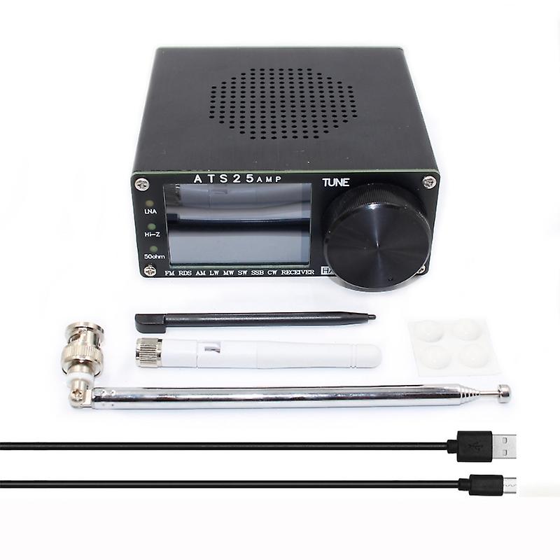All in One ATS25 AMP Receiver AM Radio Full Bands With Spectrum Scanning DSP