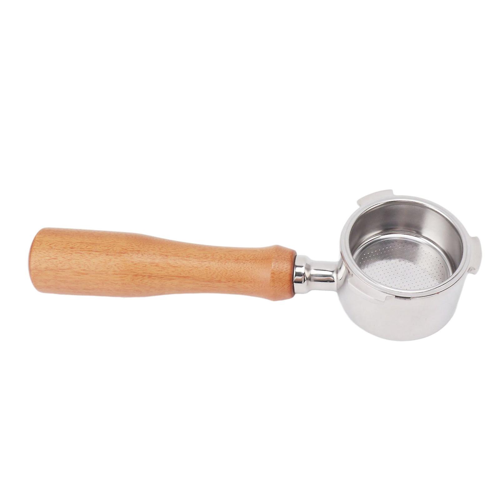 51mm Wood-Handle Portafilter with Basket for EC0680