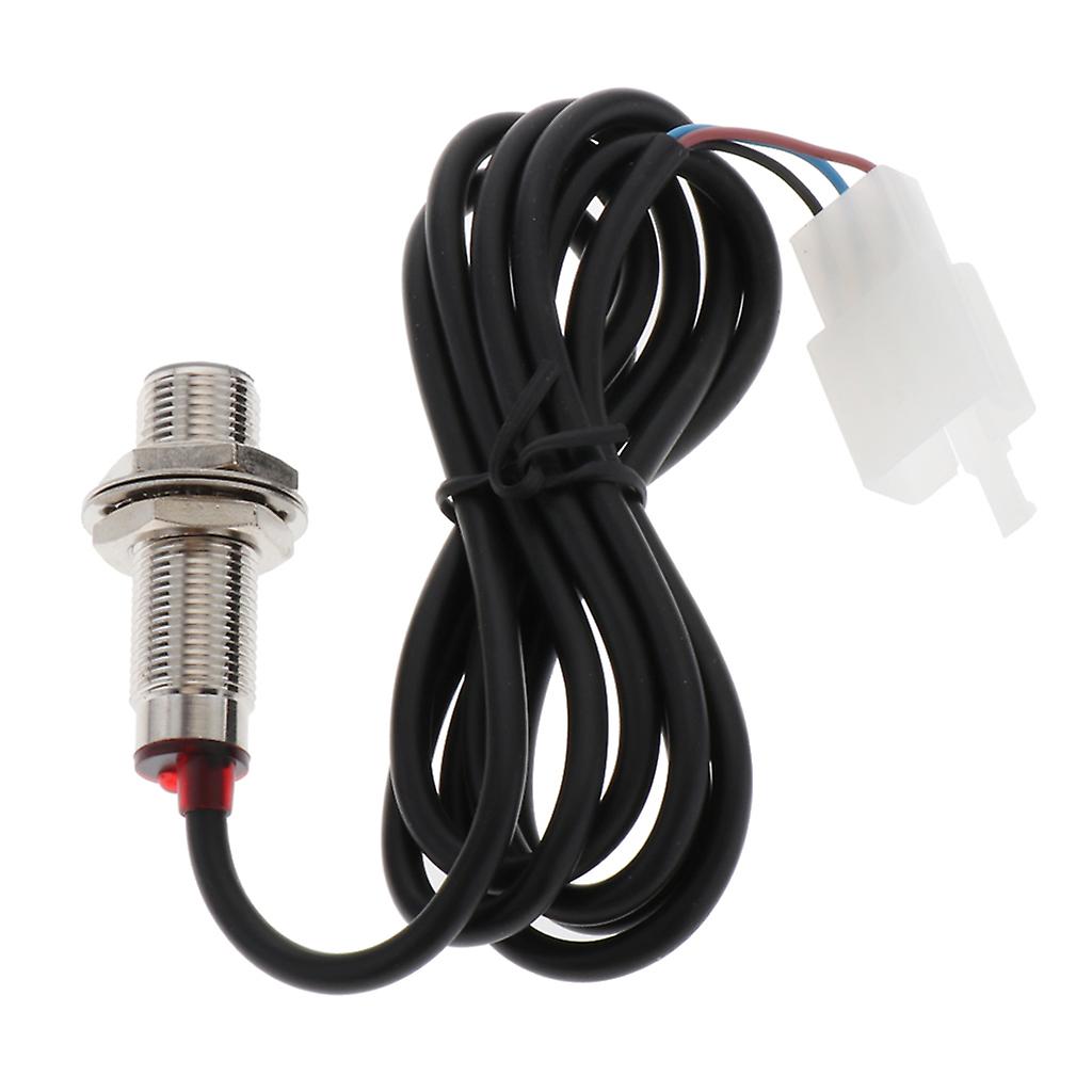 12V Motorcycle Speedometer Cable Sensor Case Digital Odometer  85cm