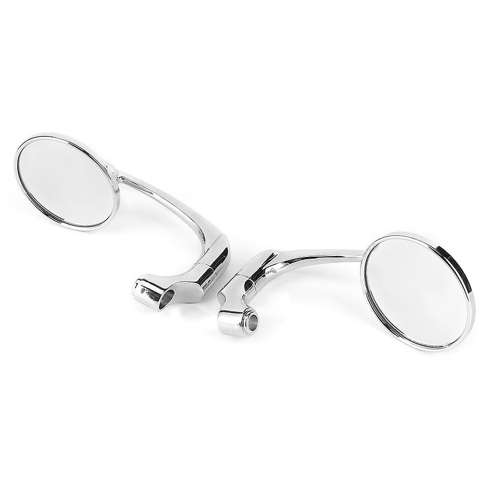 Round Electroplating Rearview Mirror 8.5cm for 8/10mm Thread