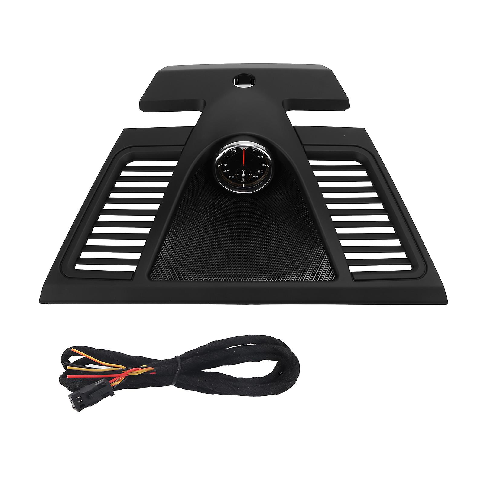 Dash Clock Cover,Black Dash Clock Upper Dash Board Cover Best in its Class