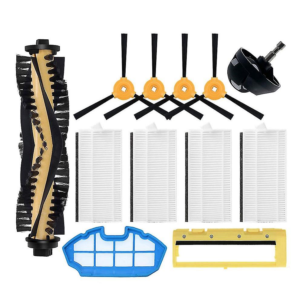 12pcs For Cecotec Conga 990 5040 Eufy Hepa Filter Main Roller Brush