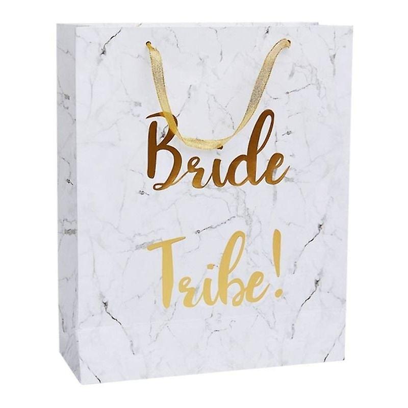 Bride Tribe Gift Bag White & Gold 23784