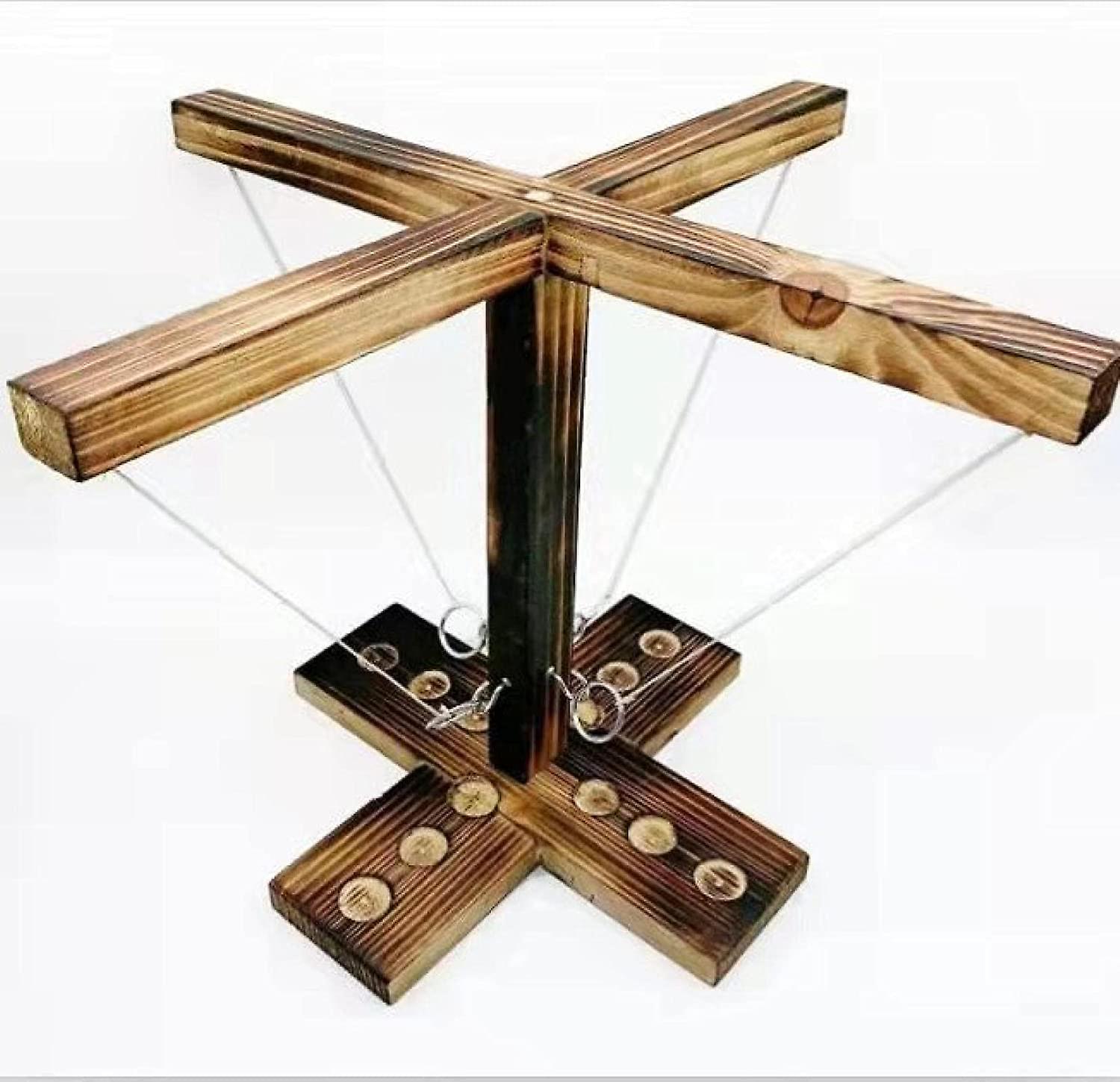 Ring Toss Games Handheld Board with Shot Ladder Bundle D