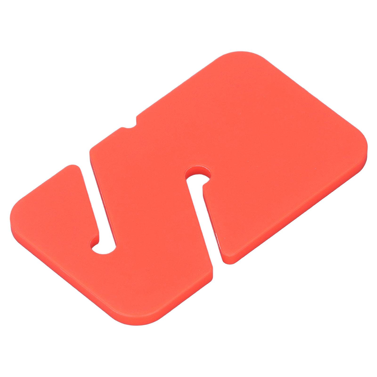 4PCS Scuba Choice Cave Diving Line Marker Compact Easy Visibility Wreck Diving Line Marker Rectangular Orange 