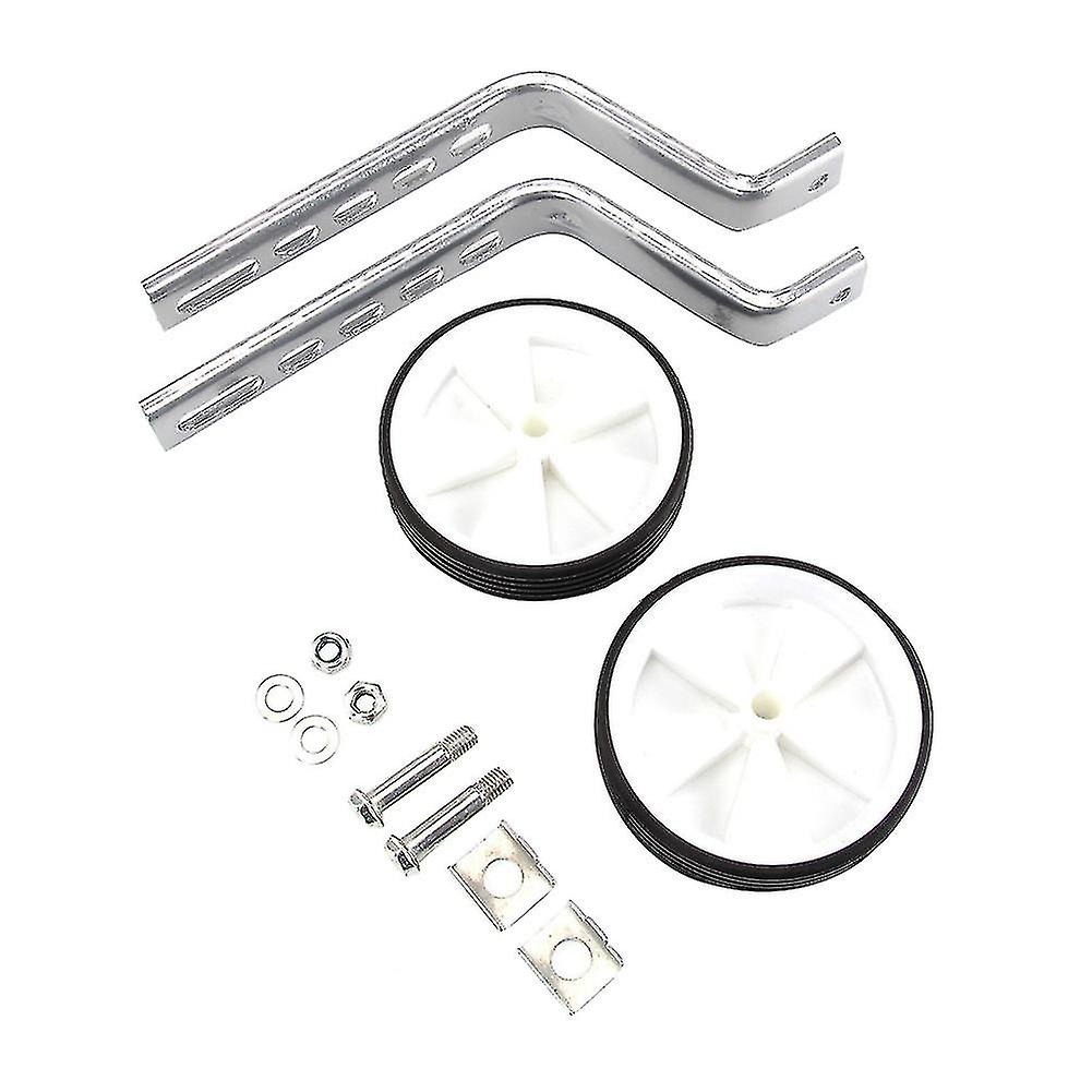 Blue 12-20inch Universal Bicycle Side Stabilizer Support（White）