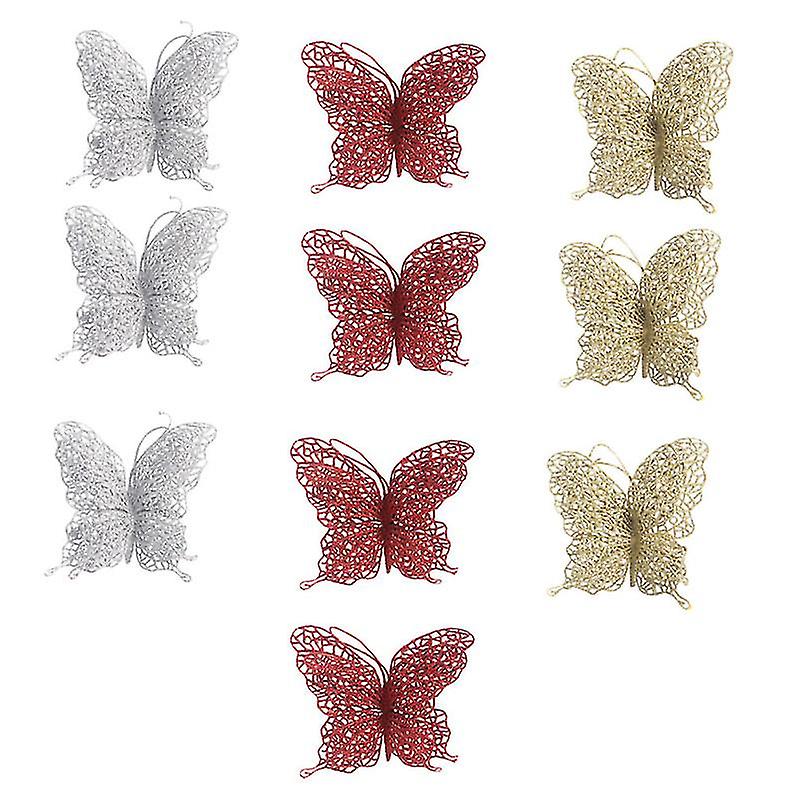 10pcs Butterflies Props