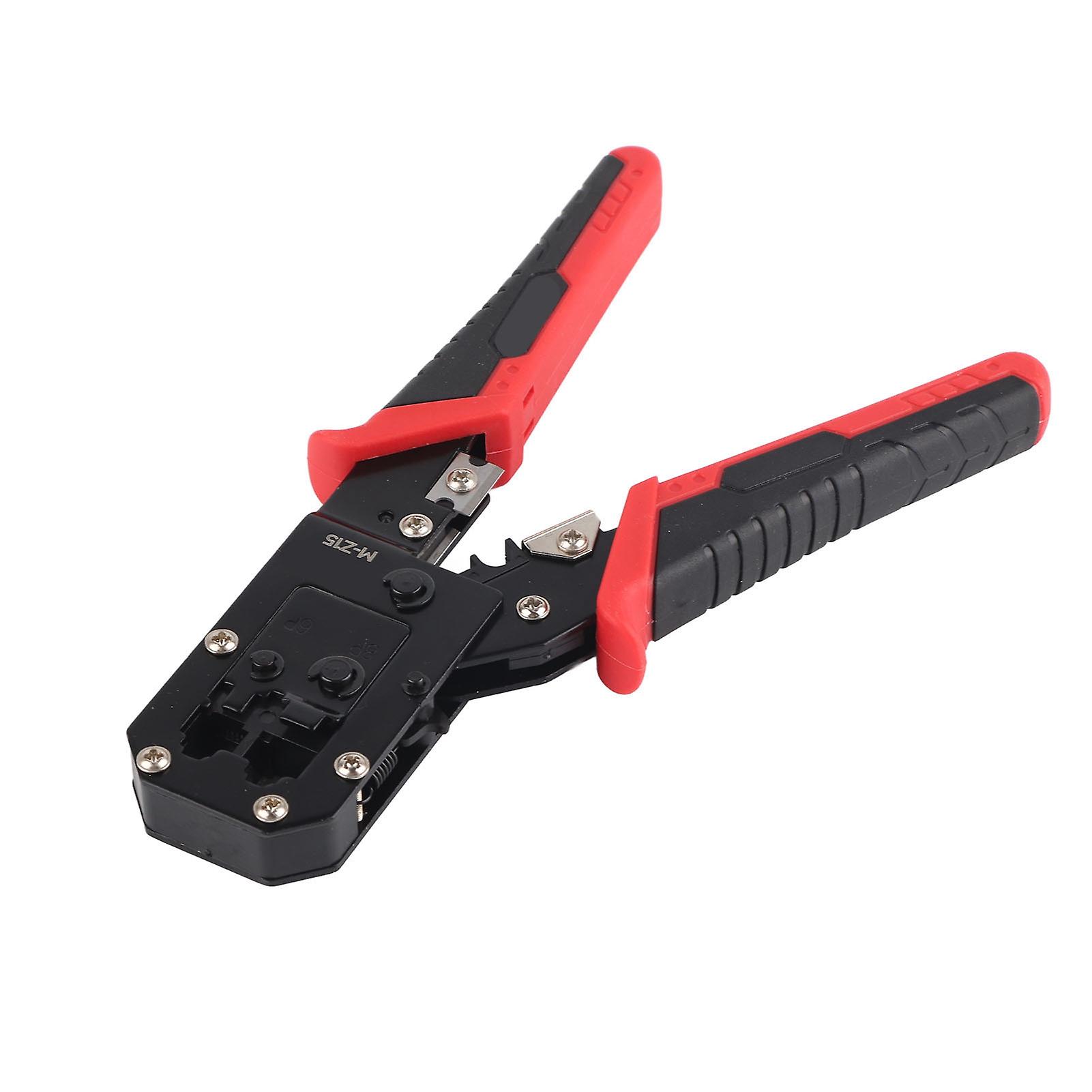 Network Cable Plier Multifunctional Crimper Cutter Stripper Ethernet Crimping Tool for RJ11 RJ12 6P RJ45 8P 