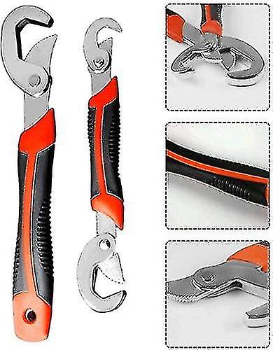 Adjustable Wrench 2 Pcs Adjustable Wrench Multifunctional Nut Clamp