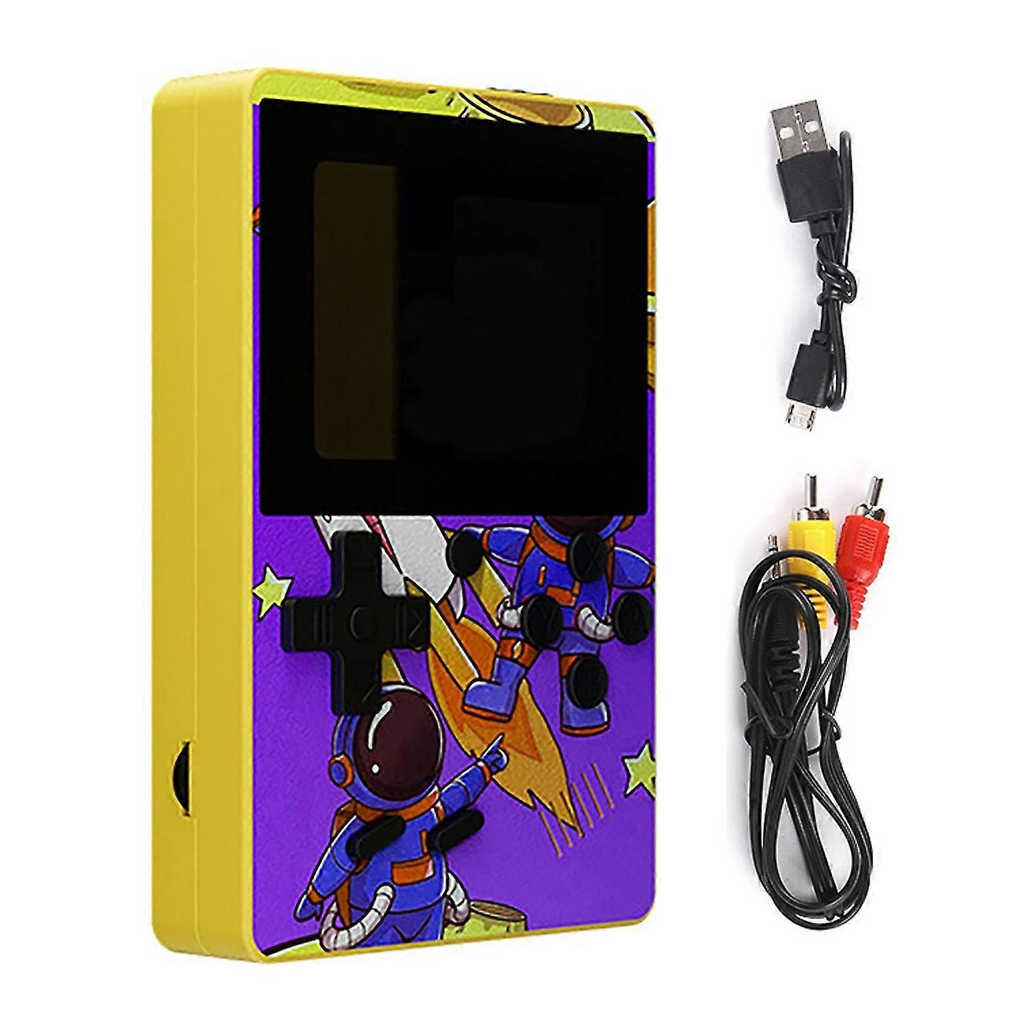 X50 Game Console 2.8 Inch Portable Ultra-thin Built-in 500 Classic Games Cartoon Handheld Game Playe