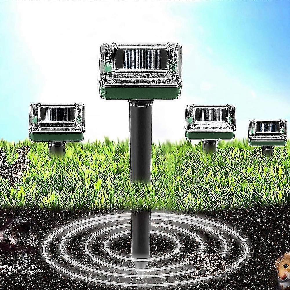 Solar Powered Ultrasonic Mole Repelente