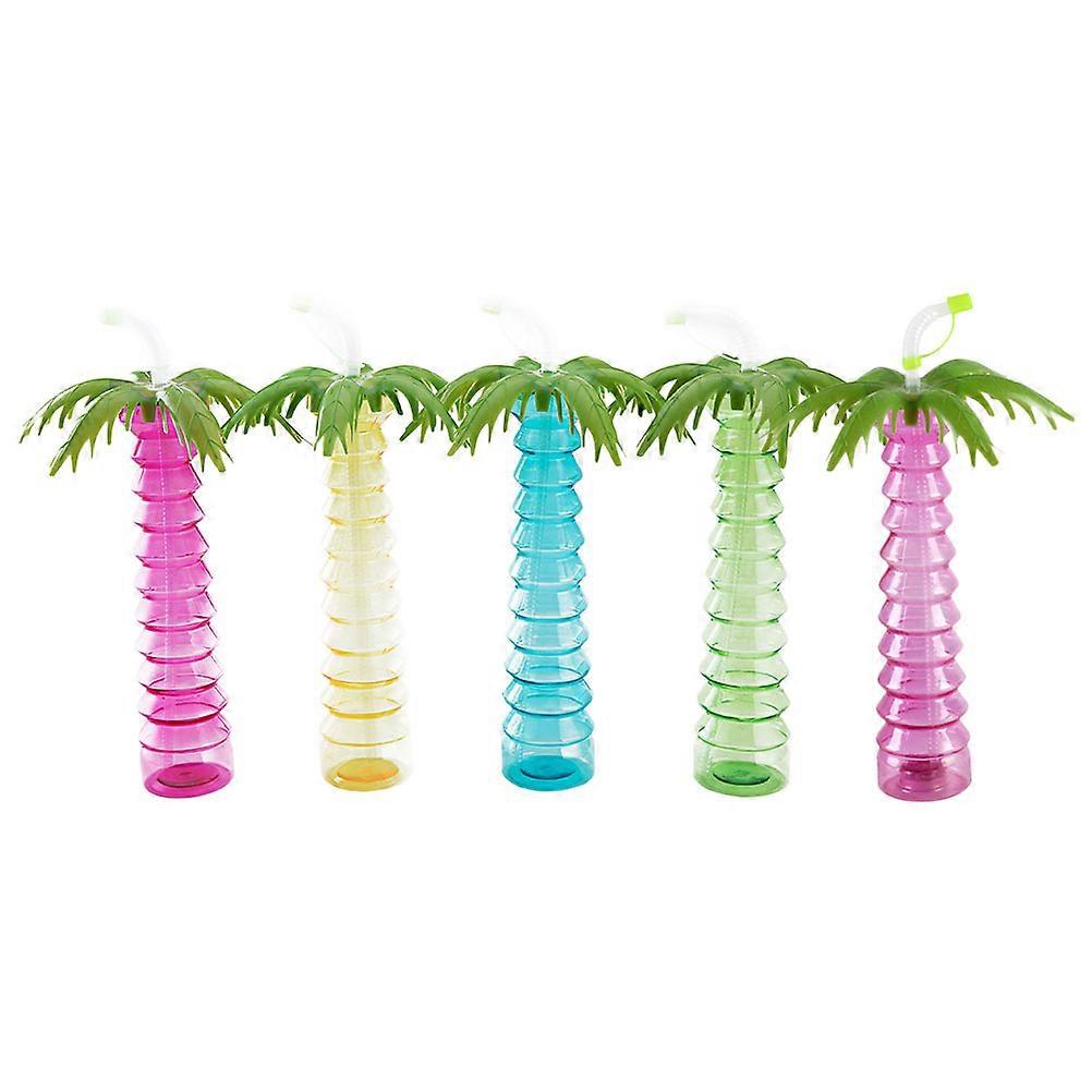 5Db többfunkciós szívószál csésze hordozható vizes palack kültéri italpohár gyermek ellátás