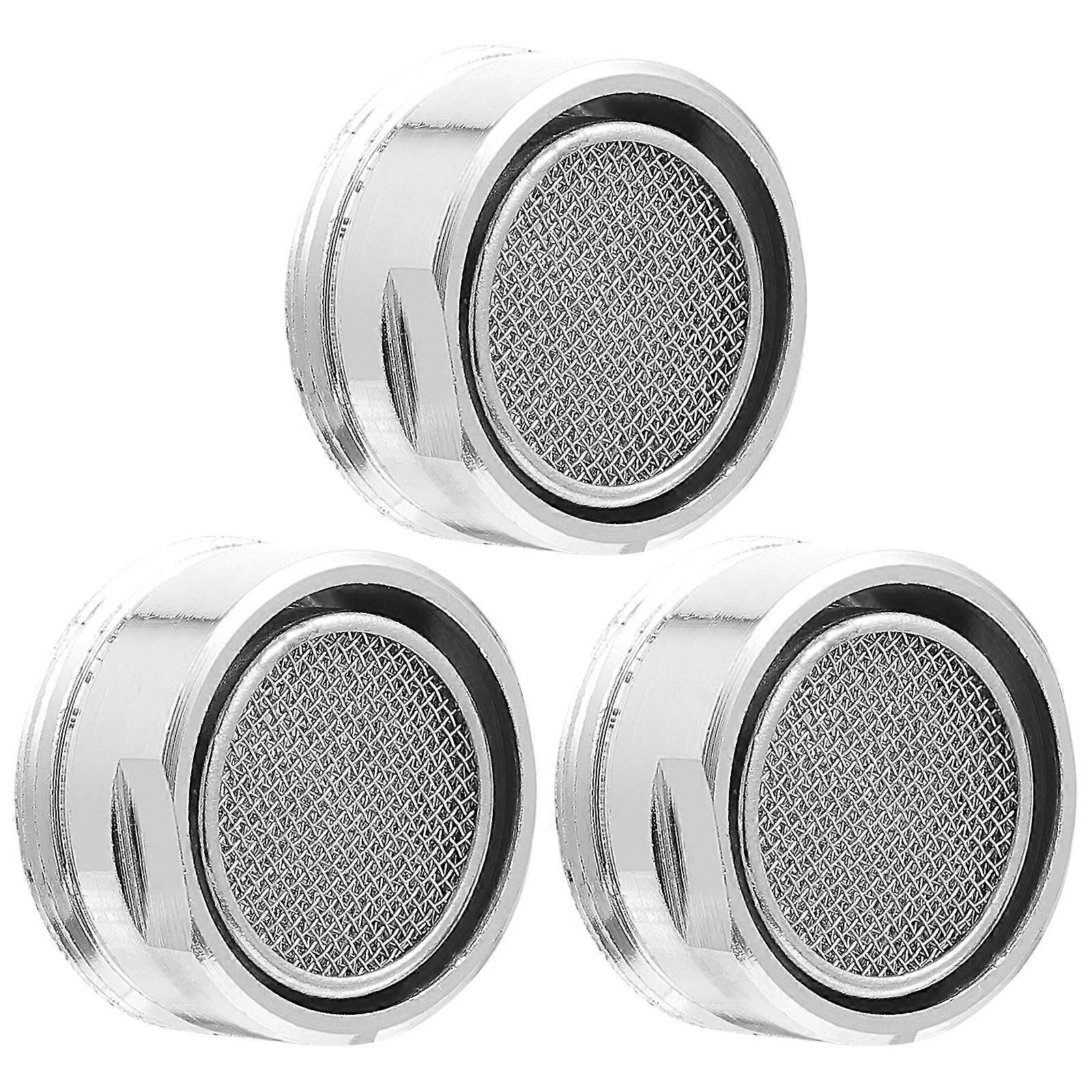 3 Pcs Sink Filter Strainer Faucet Insert Filter Faucet Nozzle Bathroom Aerator Faucet Aerator Replacement Faucet Insert Aerator